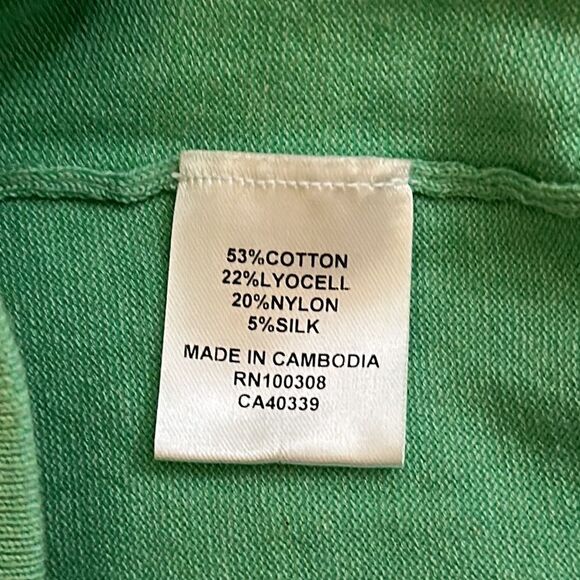 Peter Millar Crest Quarter-Zip Silk Blend Sweater Classic style Size XL - Picture 9 of 11